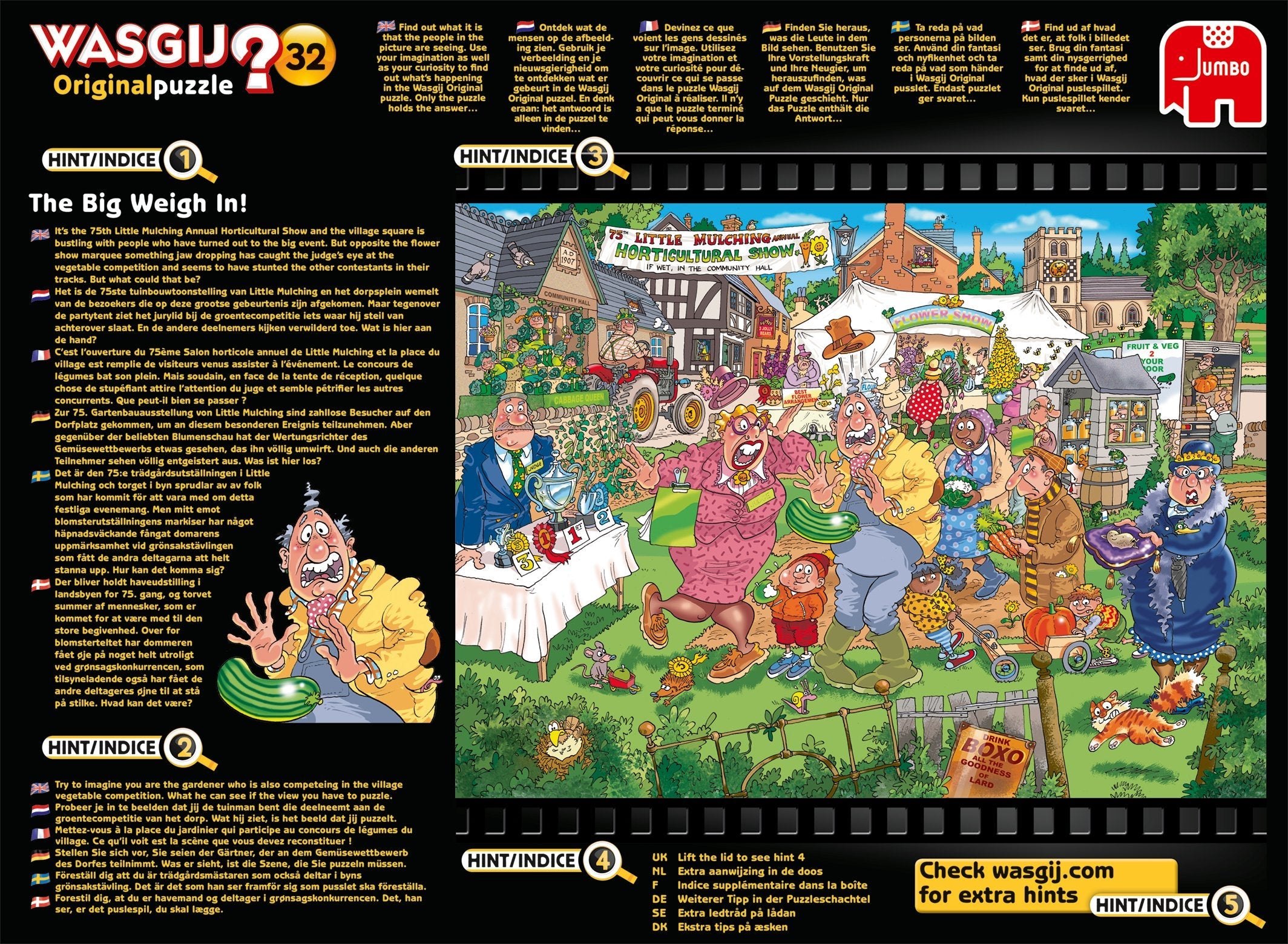 Wasgij Original 32 1000pcs Puzzle 1000 Pieza(S) Cómics