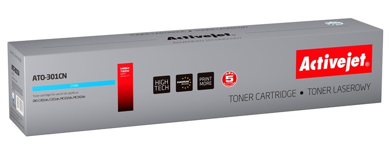 EAN 5901443101574 - Activejet ATO-301CN cartucho de tóner 1 pieza(s) Compatible Cian imagen 1