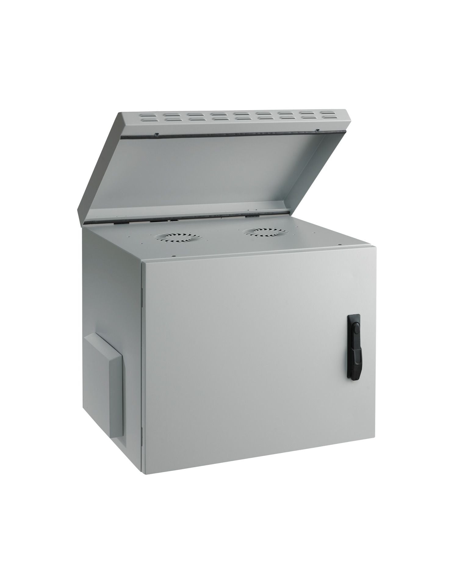 Efb 19" Wandgehäuse Ip55, 7he, Glastr, Tiefe 450 Mm, Ral7035