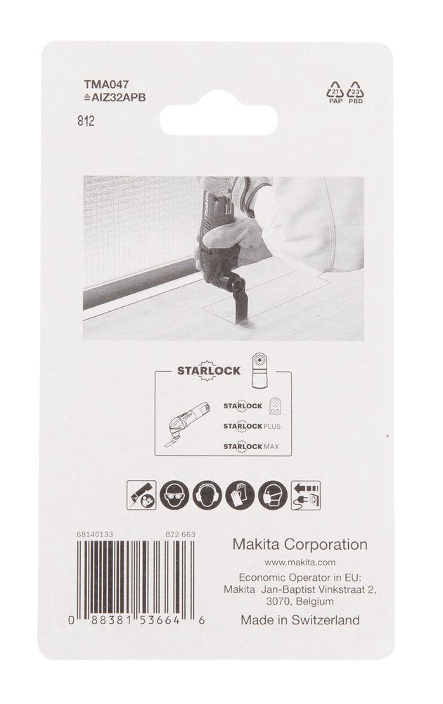Pjuklelis Igilinamajam Pjovimui Makita Tma047 32mm 5 Vnt.