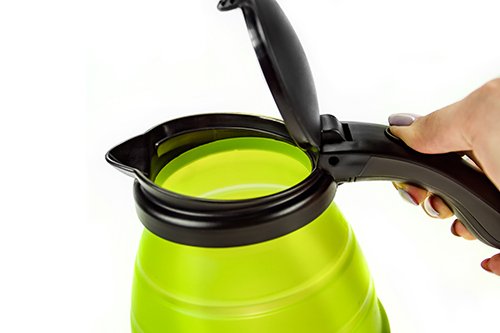 Hervidor Eléctrico Adler Cr 1265 0,5 L Negro, Verde 750 W