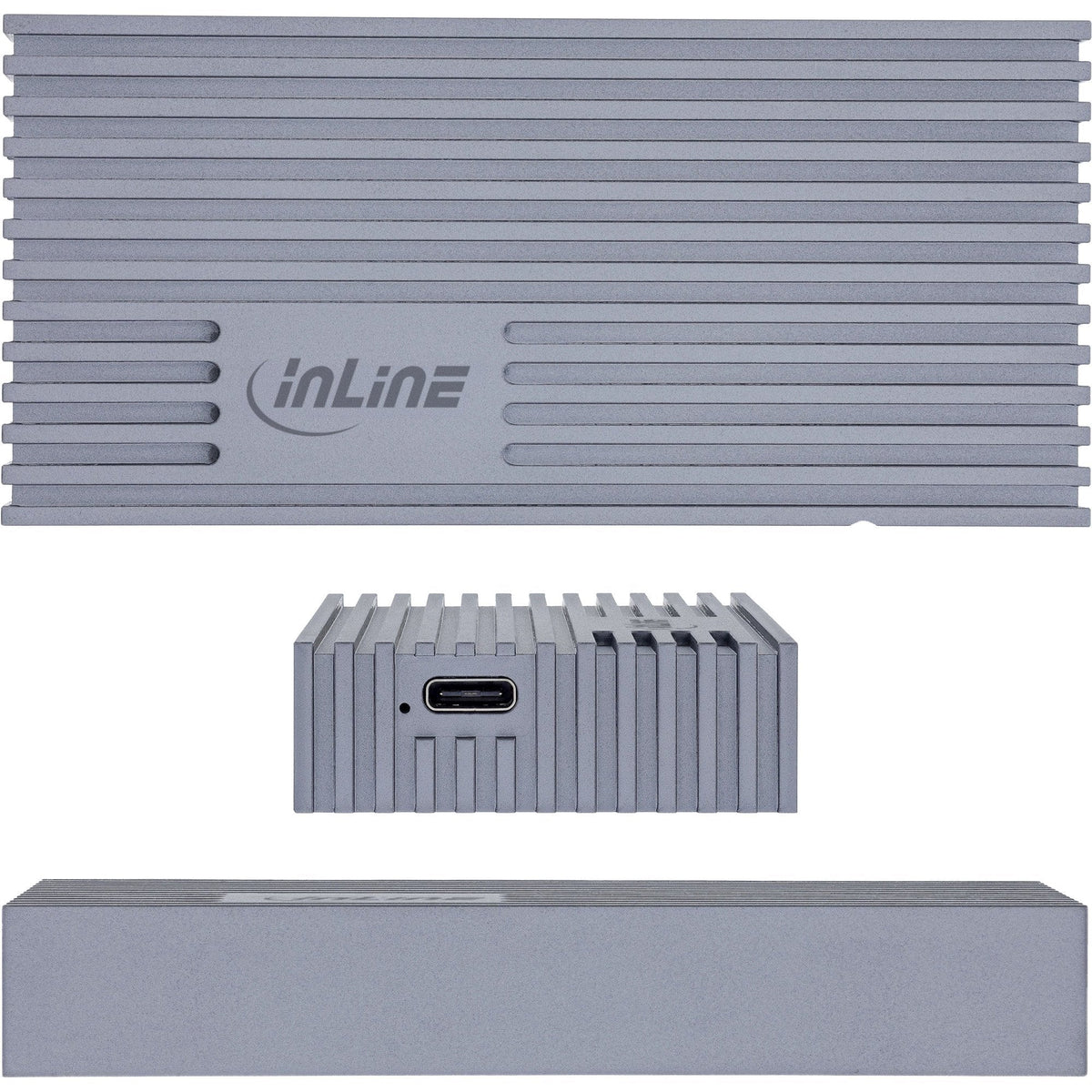 Carcasa Usb4 M.2 Ssd, Usb-C A M.2 Nvme, 40 Gb/S, Aluminio Inline