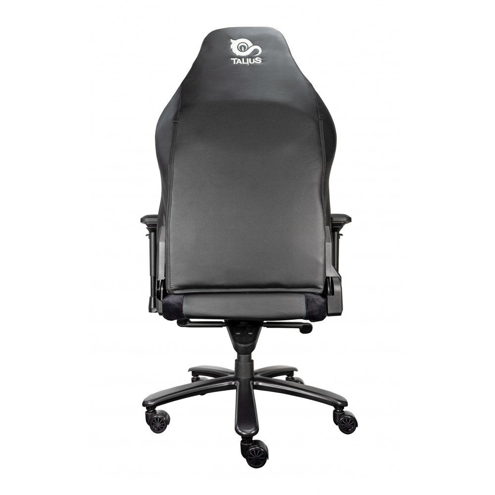 Talius Silla Mamut Gaming Negra/Azul 4d, Frog, Base Metal, Ruedas Nylon, Hasta 150kg