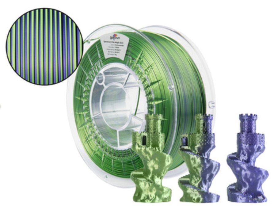 Filament Spectrum · Pla Magic Silk · Vivid Lavender · 1.75mm · 1kg
