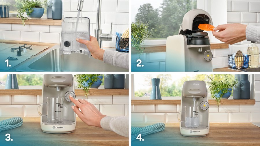 EAN 4242005308828 - Bosch TAS16B7 cafetera eléctrica Totalmente automática Macchina per caffè a capsule 0,7 L imagen 6