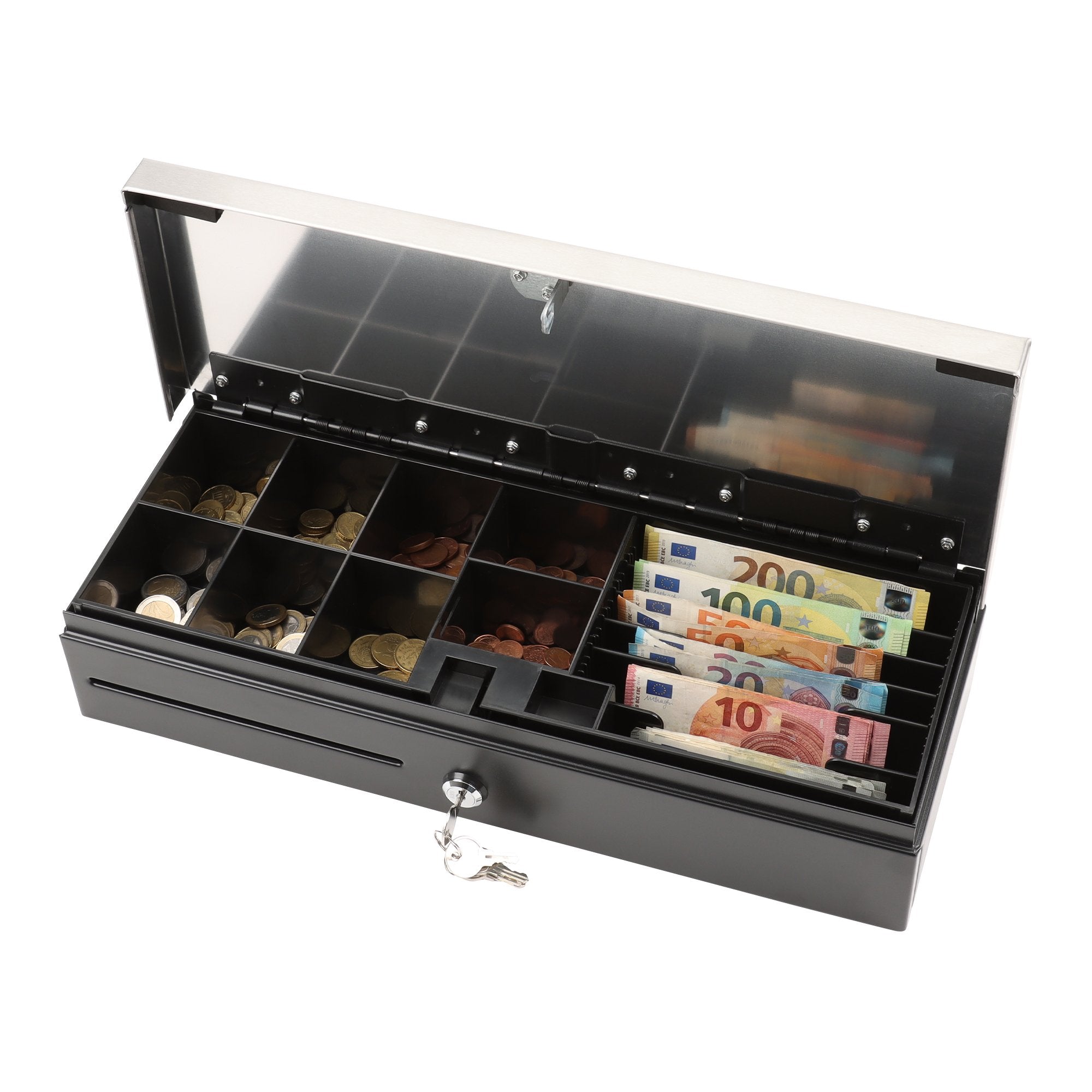 Olympia Kassenlade Hs 170s Negro Plata