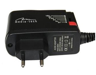 EAN 5906453162676 - Media-Tech MT6267 cargador de dispositivo móvil Smartphone, Tableta Negro Corriente alterna Interior imagen 1