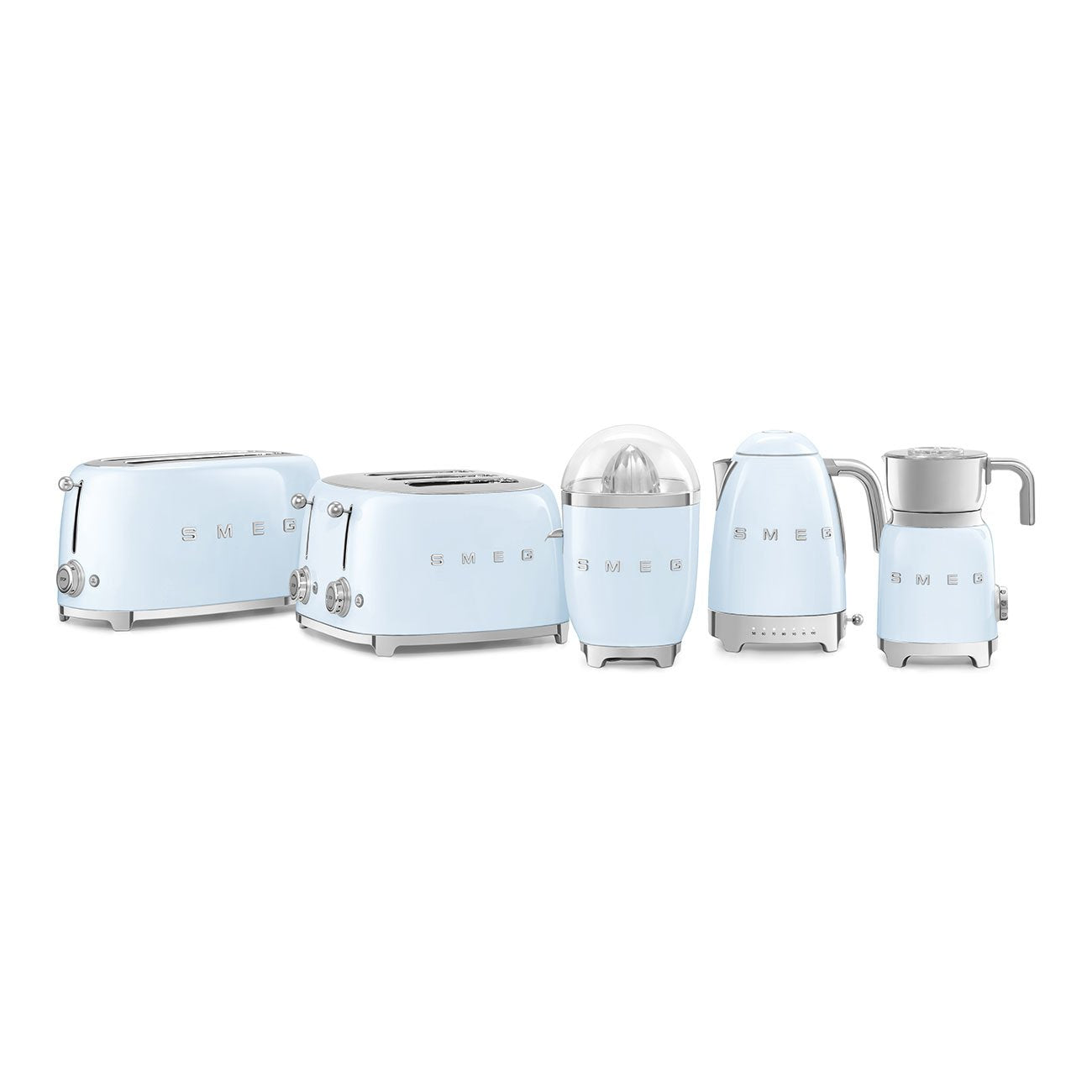 EAN 8017709318895 - Smeg CJF11PBEU prensa de cítricos eléctricos 70 W Azul imagen 6