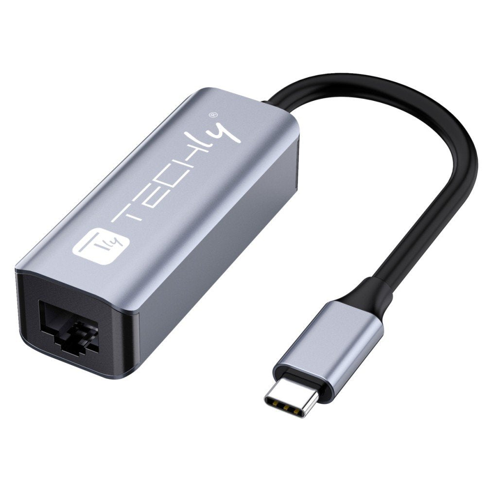 Techly Usb 3.1 Typ C A Rj45 Adaptador