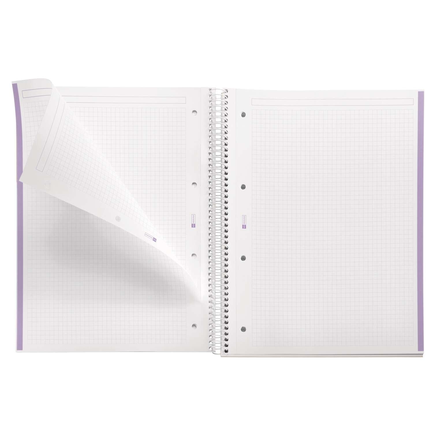 Maul A460533 Cuaderno Y Block A4 80 Hojas Púrpura
