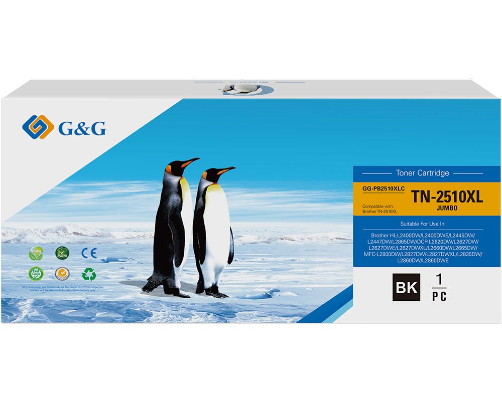 G&G Toner Compatible Con Brother Tn2510xxl