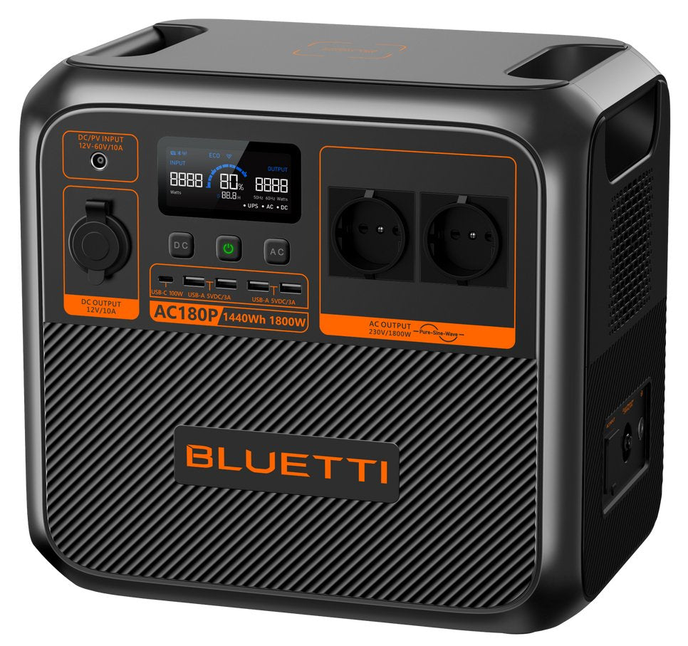 Bluetti Poweroak Ac180p - Portable Power Station
