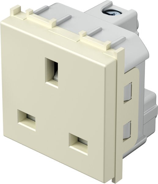 EAN 3831006960282 - TEM VM52IW toma de corriente Tipo G Marfil imagen 1