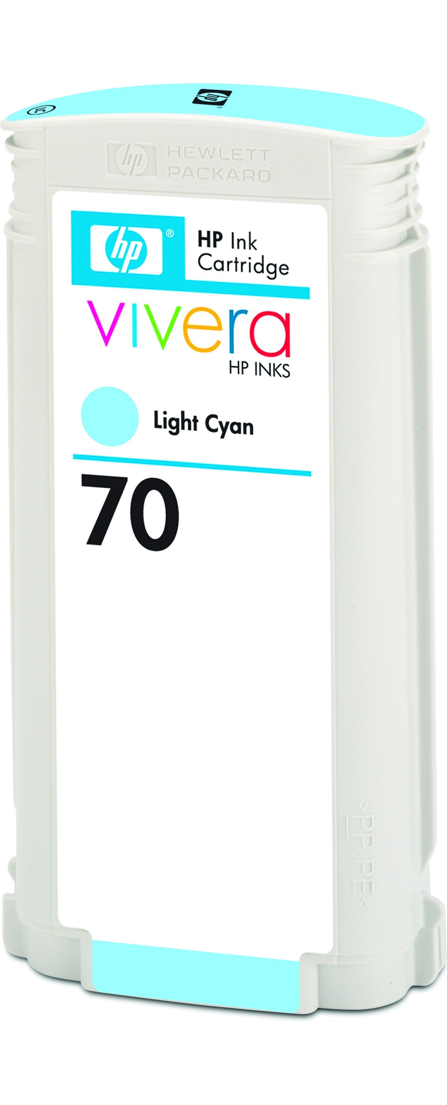 EAN 0088278052877 - HP 70 130-ml Light Cyan DesignJet Ink Cartridge cabeza de impresora imagen 3
