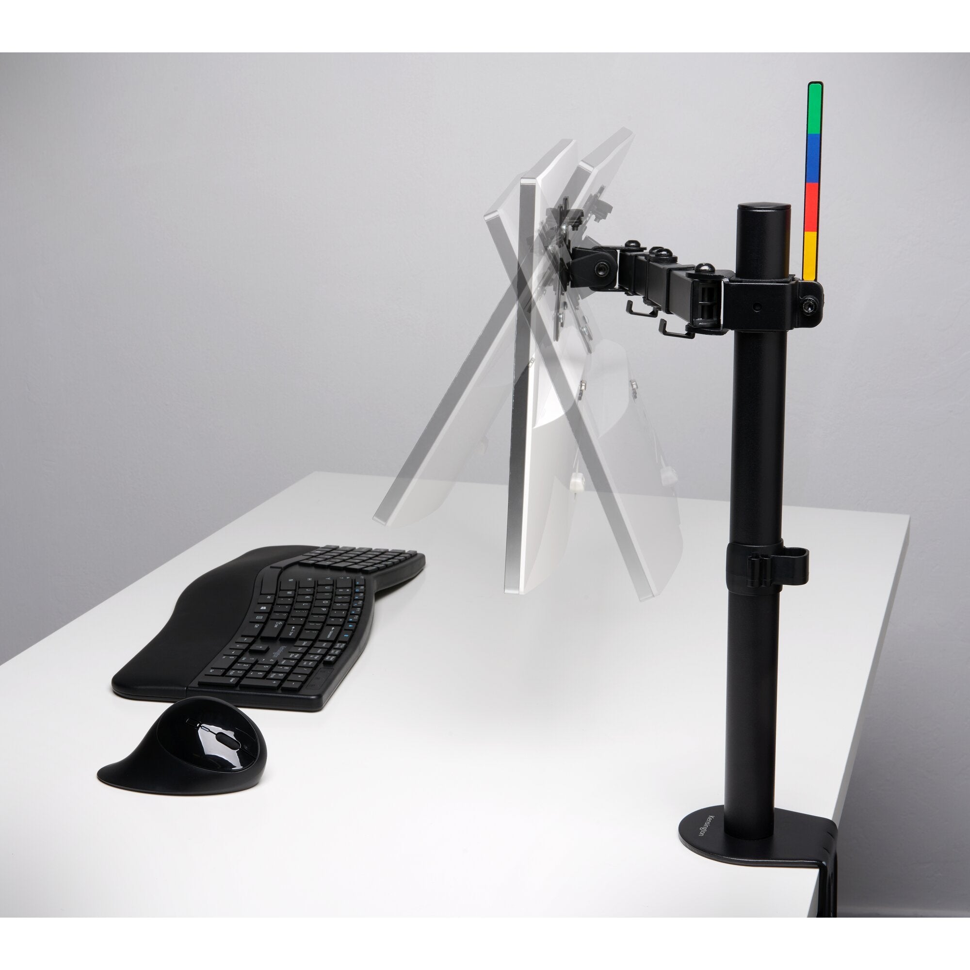 EAN 0085896554080 - Kensington K55408WW soporte para monitor 86,4 cm (34") Escritorio Negro imagen 6