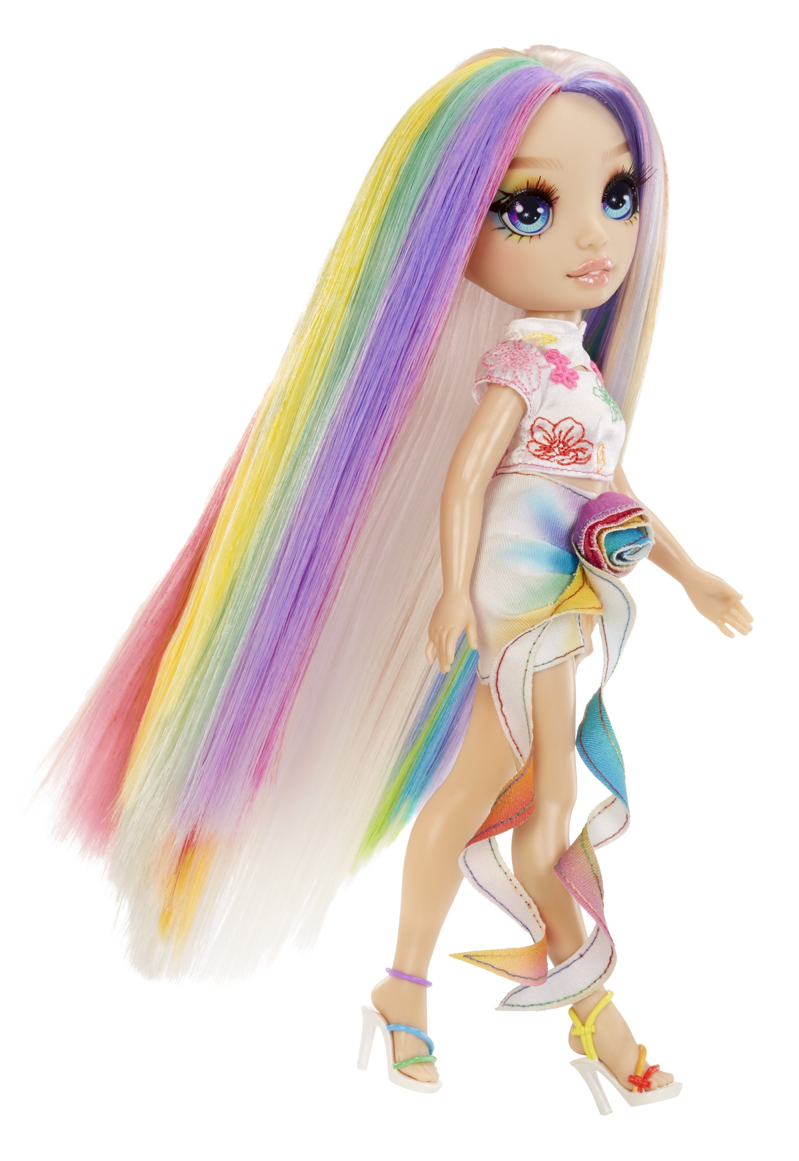 EAN 0035051526780 - Rainbow High Hair Chalk & Style Doll- Amaya (Rainbow) imagen 6