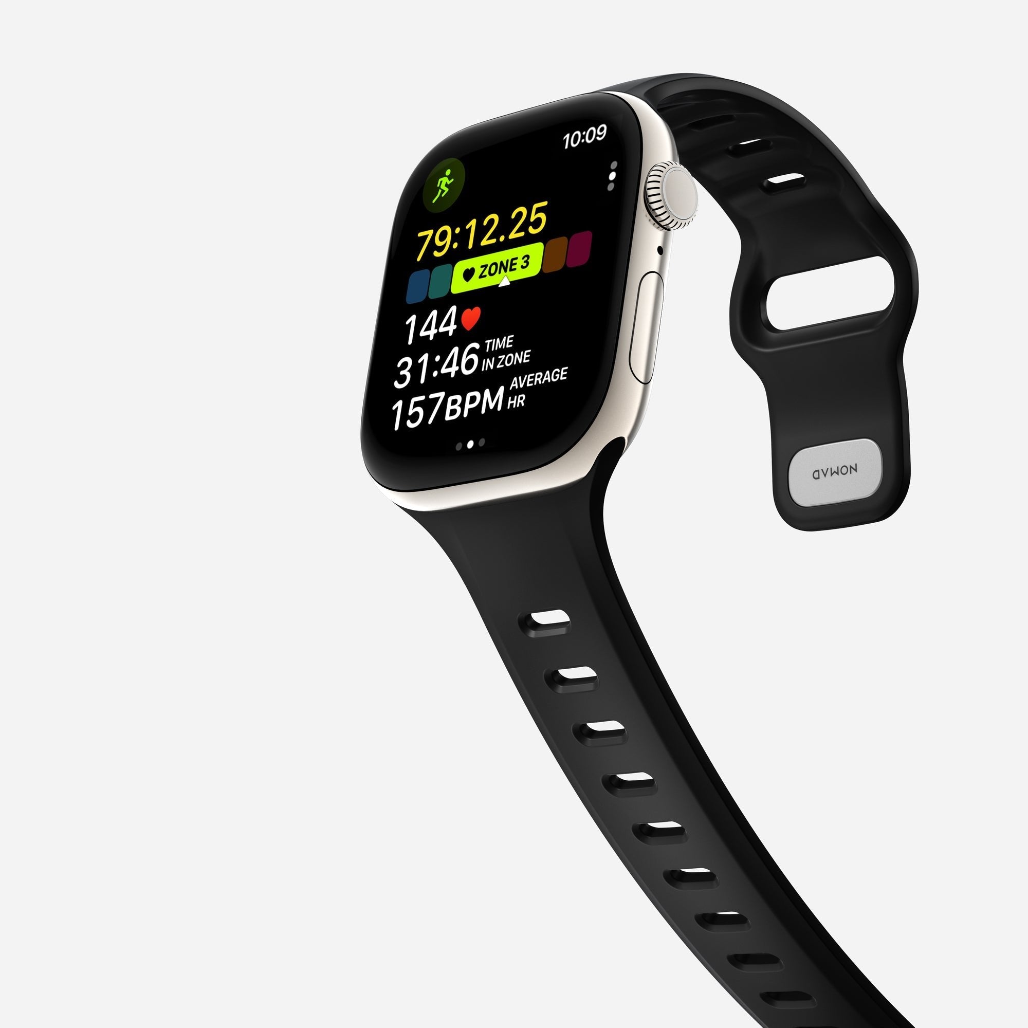 Nomad Tempo Band 46mm Black