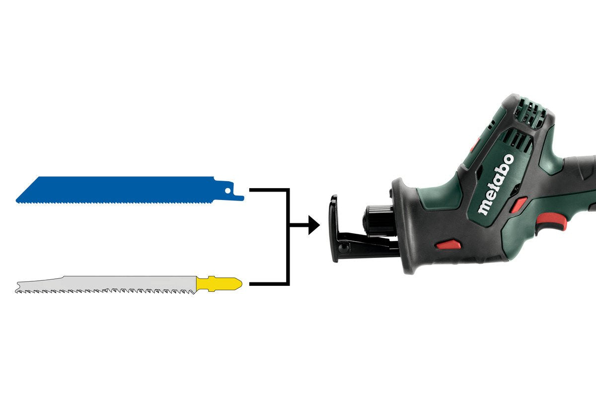 Sierra Metabo Sse 18 Ltx Compact 3100 Spm Negro, Verde, Rojo