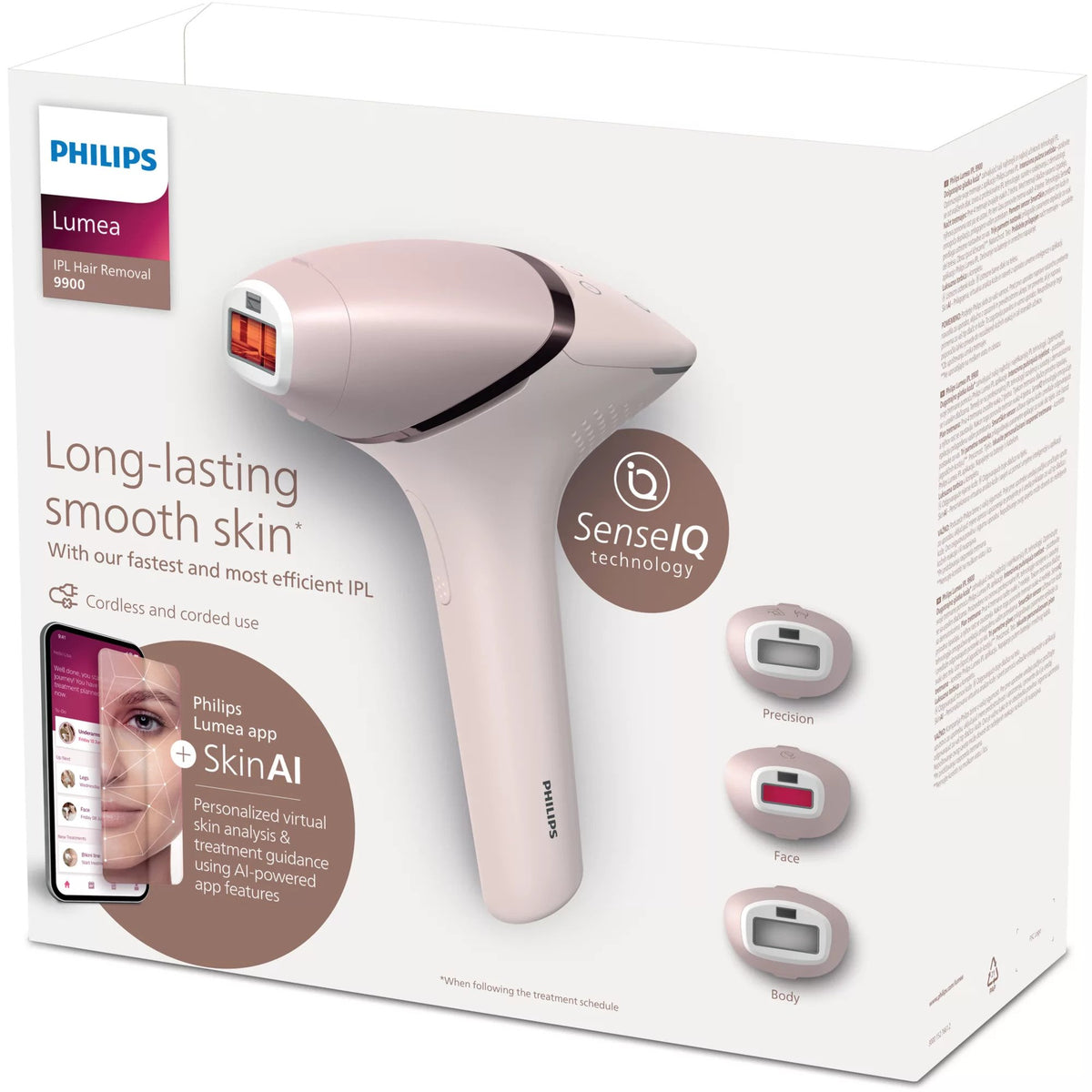 EAN 8720689047814 - Philips Lumea Prestige BRI953/02 depiladora de luz pulsada Luz pulsada intensa (IPL) Rosa, Oro rosa imagen 2