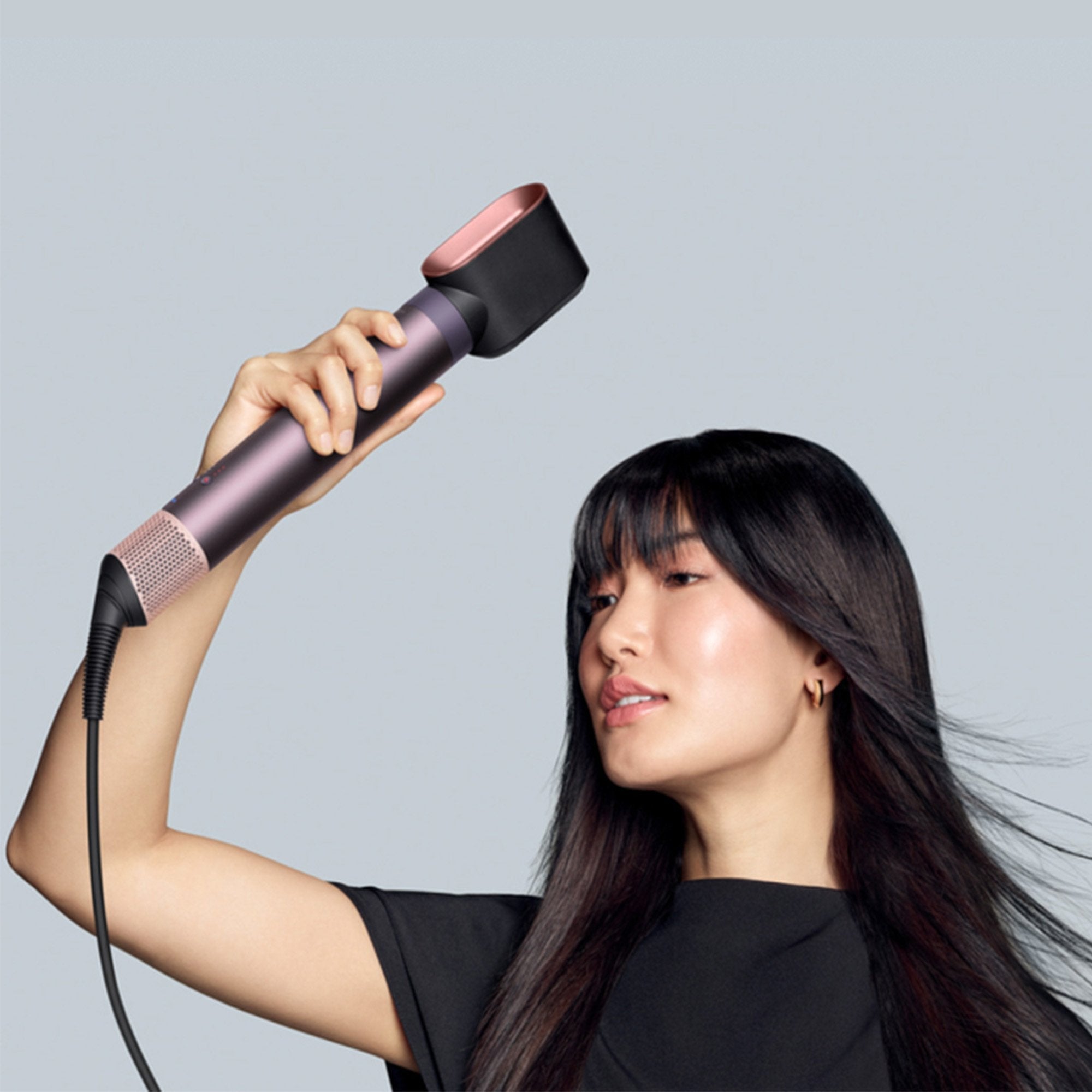 Secador  Dyson Airwrap Co-Anda2x - Liso Y Ondulado - Color Jaspe Ciruela