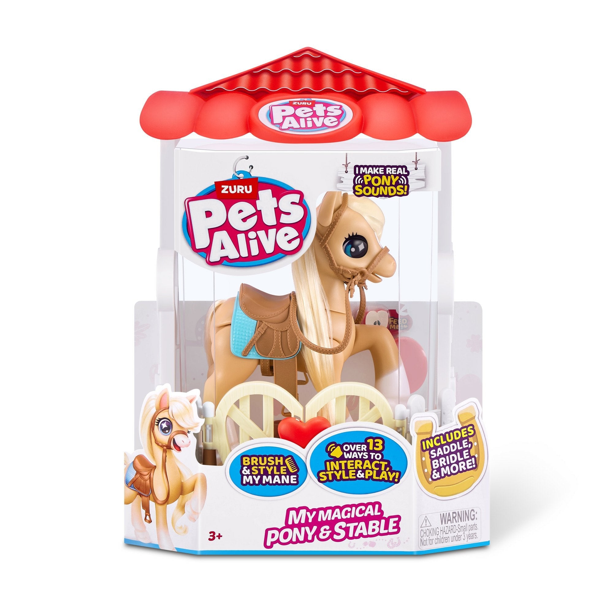 Zuru Pets Alive - My Magical Pony Con Una Figura De Juego Estable 4894680029675.0