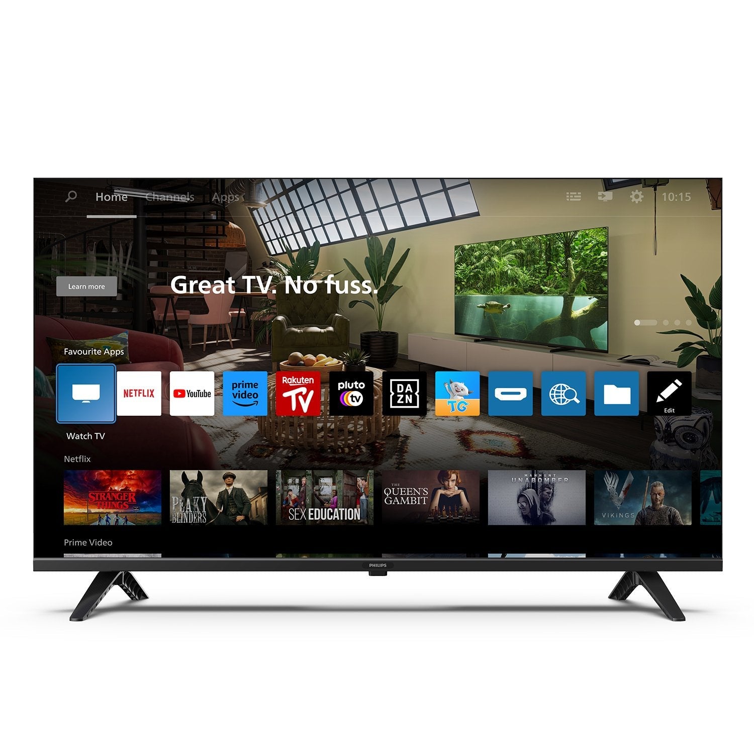 Televisor 40'' Fhd 40pfs6009 Smart Tv Philips 40'' Fhd 1920x1080/ 60hz/ 2x5w/ Compatible Con Alexa Y Google Assistant