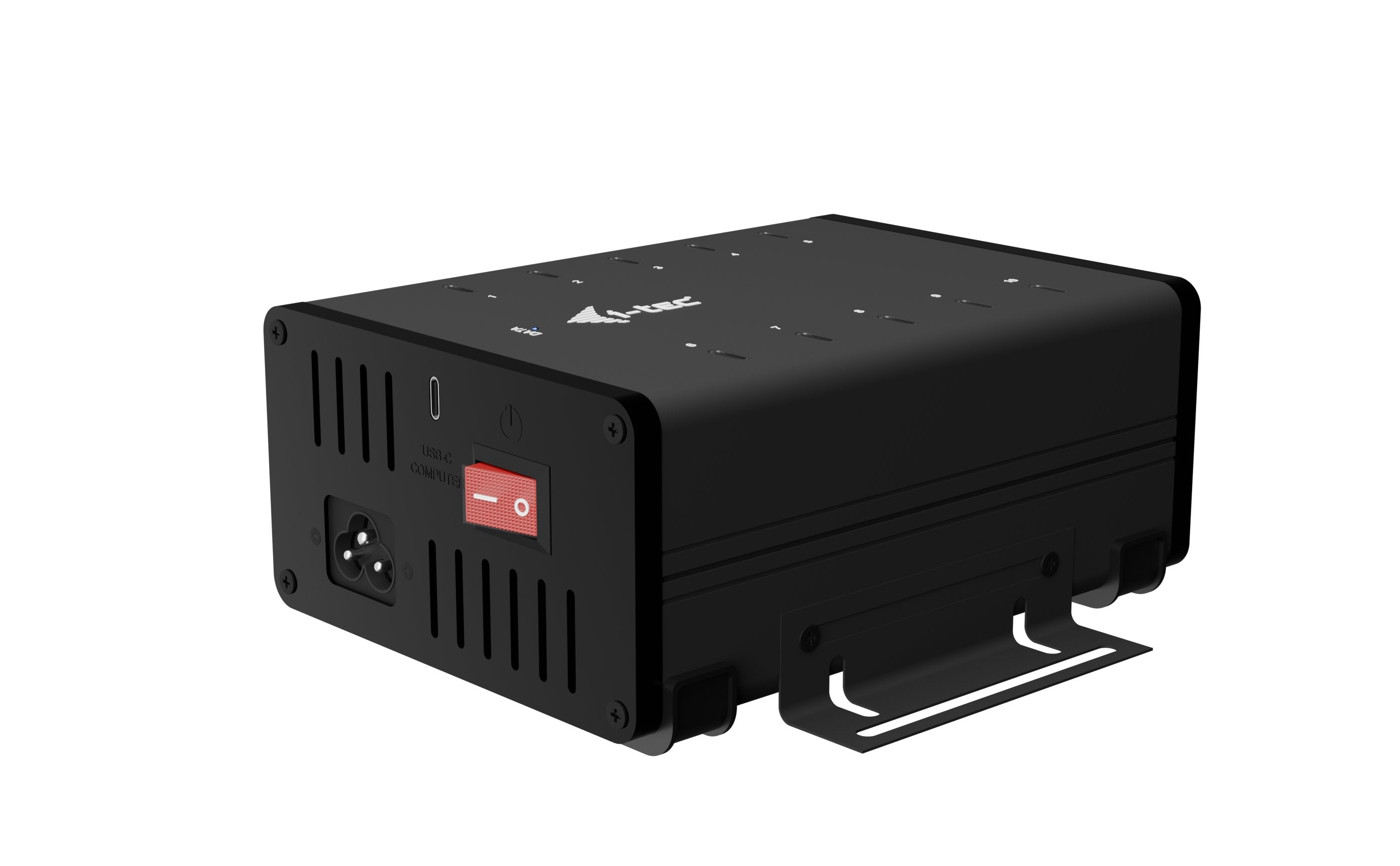 I-Tec Usb-C Usb-A Metal Charging+Data Hub 15w Per Port 10x Usb-C Integrated Power Adapter 180w