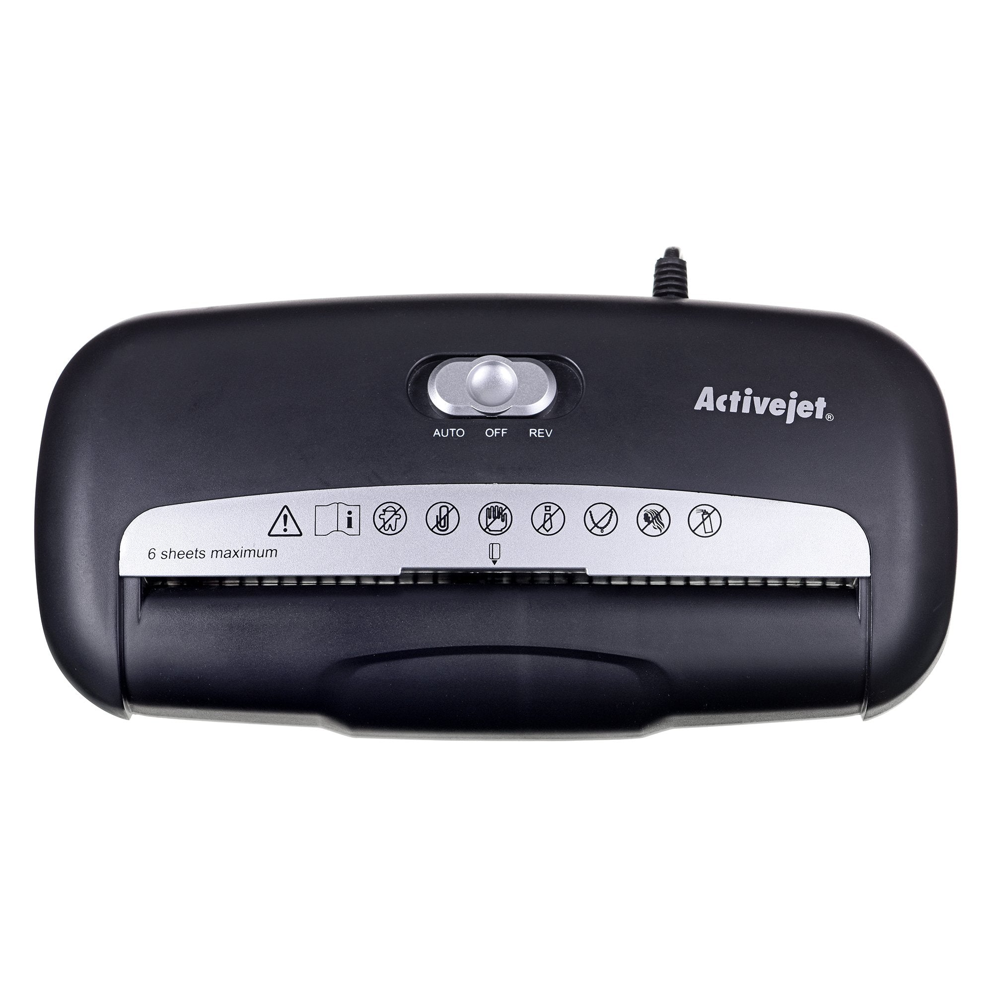 Trituradora De Papel Activejet Ash-0601s