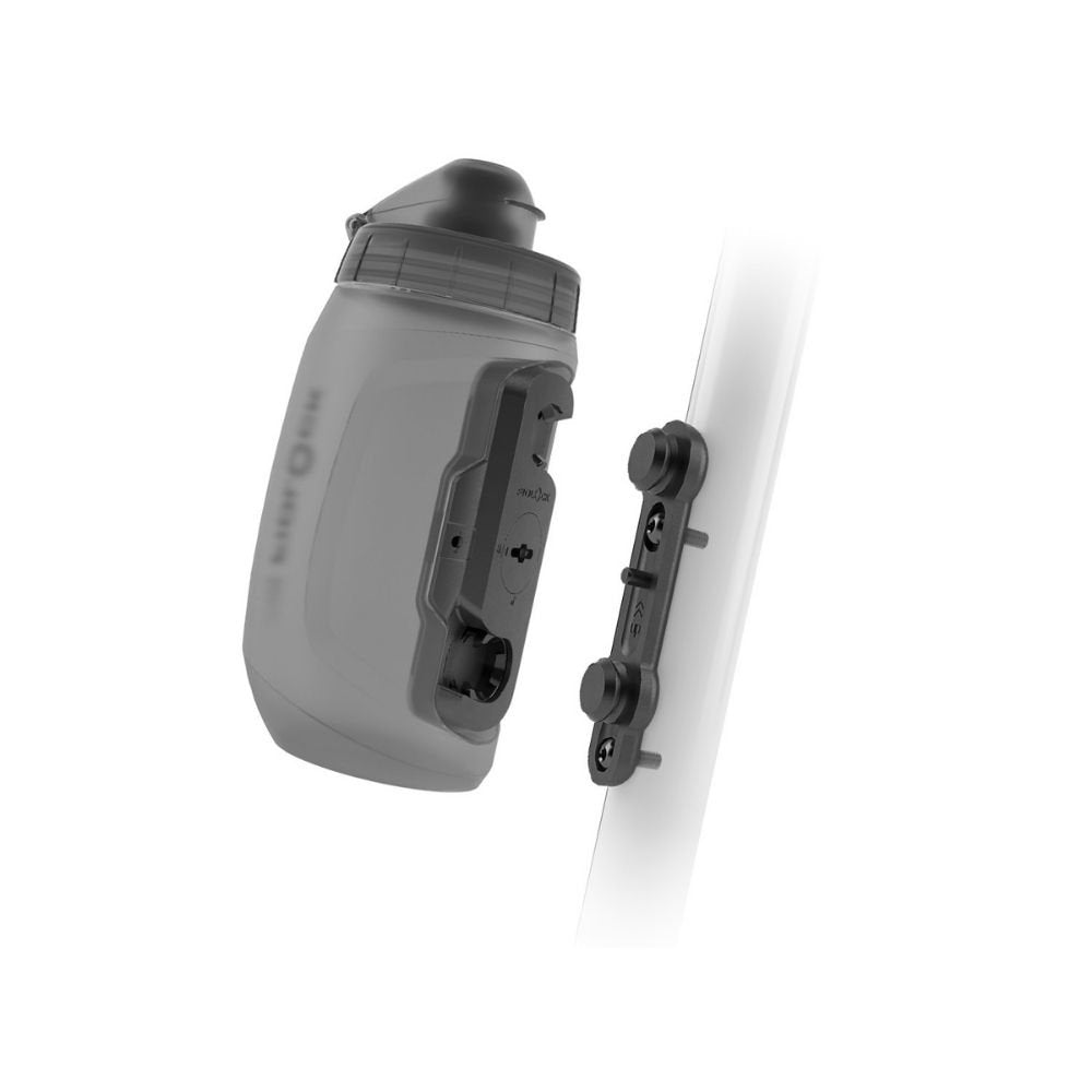 Fidlock Twist Bottle 450 + Bike Base Clear Black