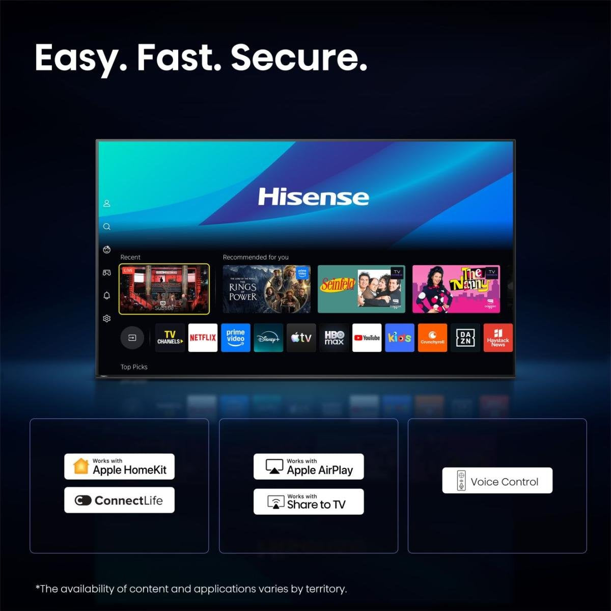 EAN 6942351433165 - Hisense 75E7S PRO 190,5 cm (75") 4K Ultra HD Smart TV Wifi Negro imagen 9