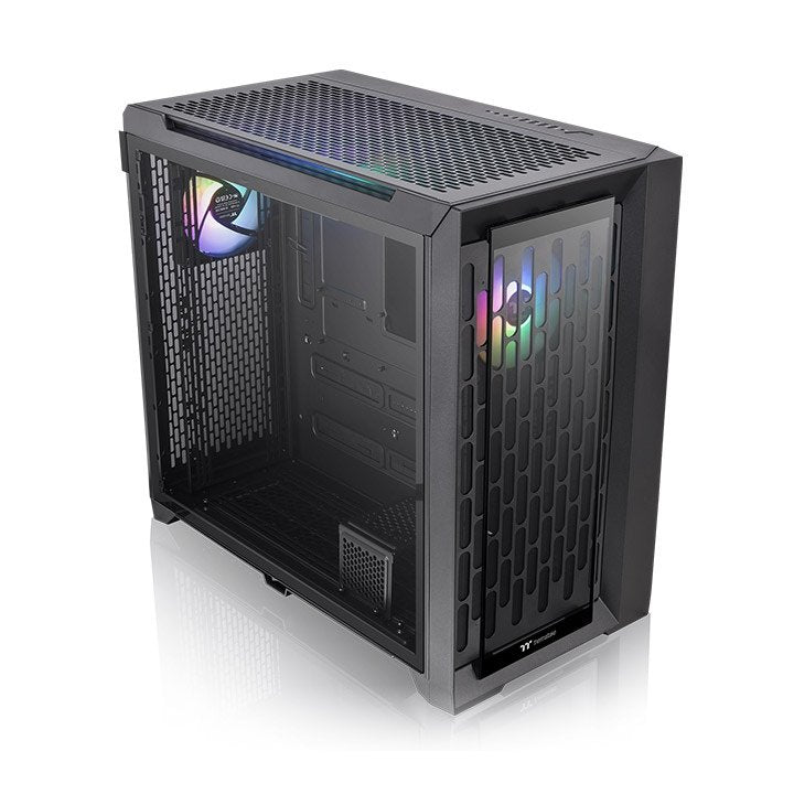 Caja Pc Thermaltake Cte C750 Tg Full Tower "Argb" Negro Retail