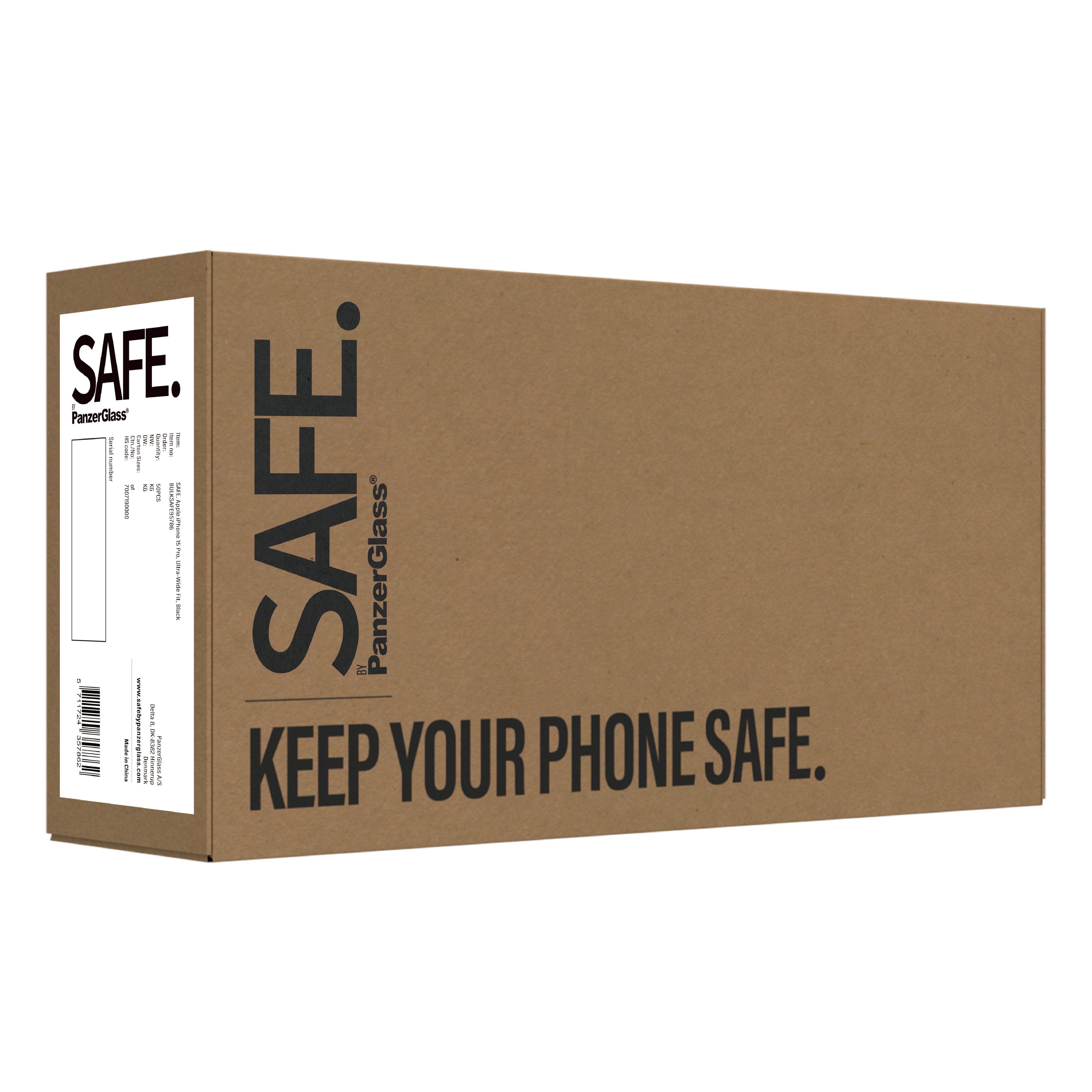 EAN 5711724357862 - PanzerGlass SAFE. by ® Screen Protector iPhone 15 Pro | Ultra-Wide Fit | BULK Protector de pantalla Apple imagen 4