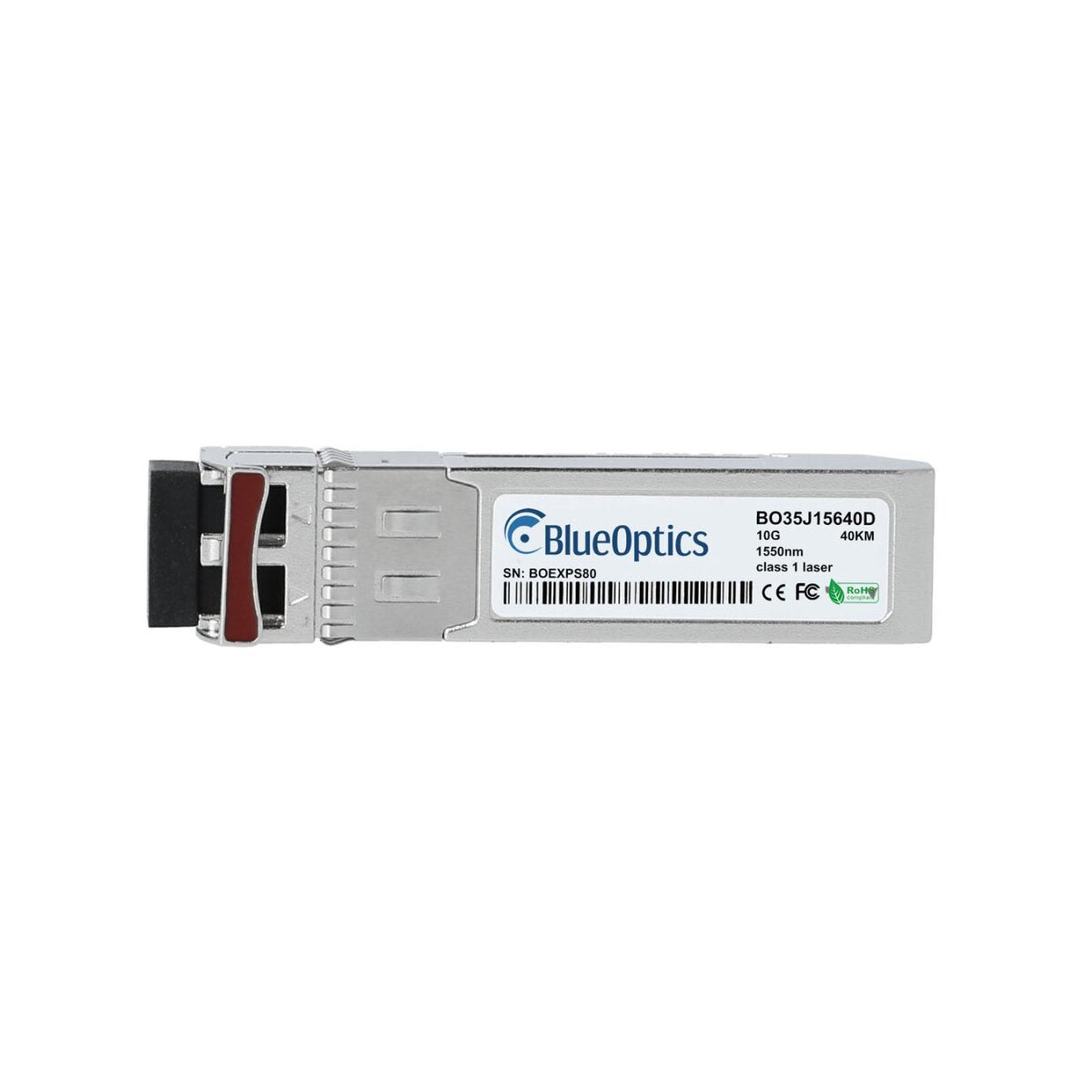 Blueoptics Rad Sfp-P-3dh Blueoptics Bo35j15640d Sfp+ Transceiver, 10gbase-Er, Singlemode Fiber, 1550nm, 40km