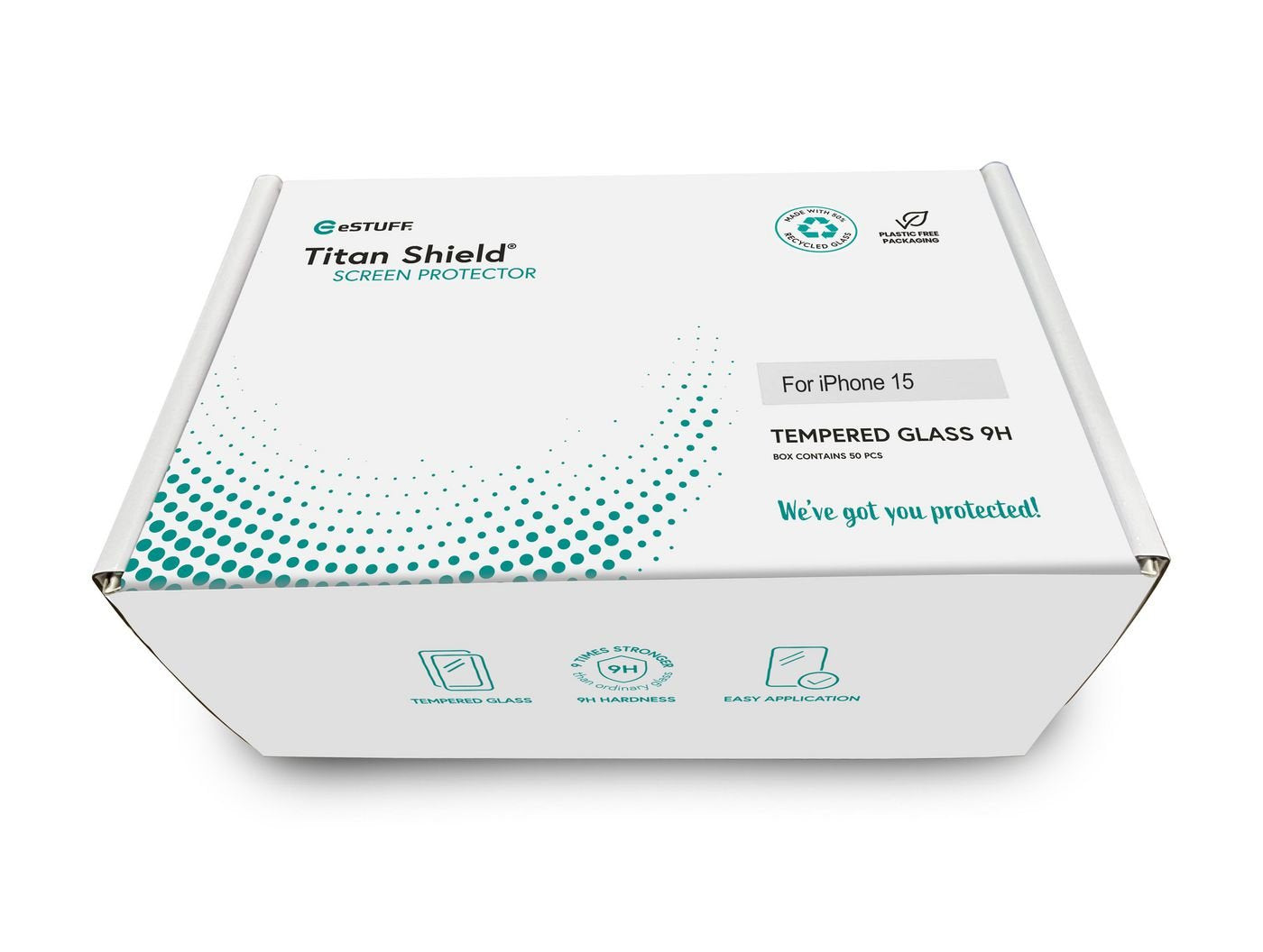 EAN 5715063318447 - eSTUFF ES501351-50BULK protector de pantalla o trasero para teléfono móvil Apple 50 pieza(s) imagen 2