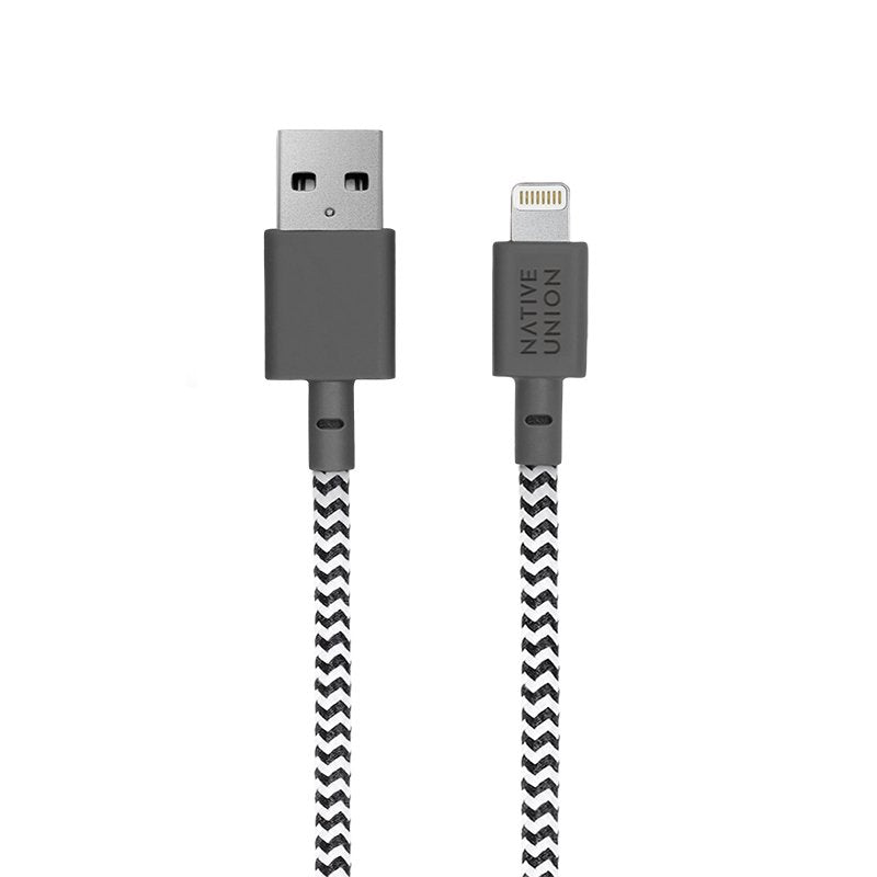 Native Union Night Cable Usb-A To Lightning 3m Zebra