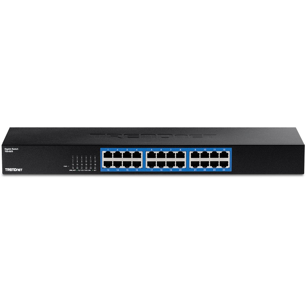 EAN 0710931140873 - Trendnet TEG-S25 switch Gigabit Ethernet (10/100/1000) Negro imagen 2
