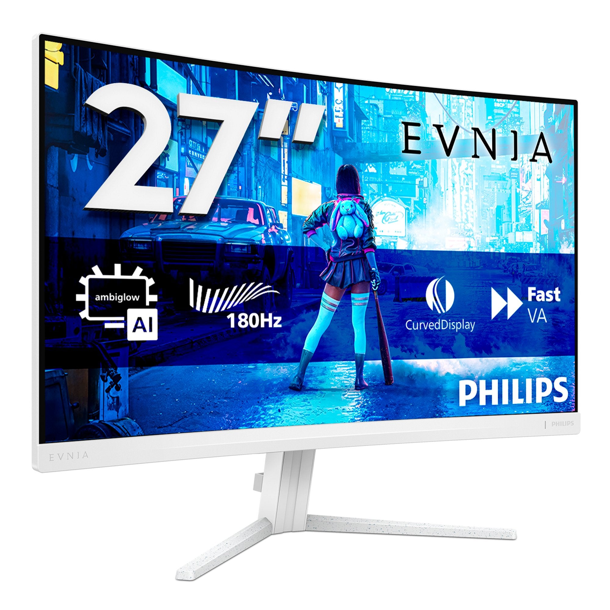 EAN 8721038002256 - Philips Evnia 5000 27M2C5201L/00 pantalla para PC 68,6 cm (27") 1920 x 1080 Pixeles Full HD LCD Blanco imagen 2