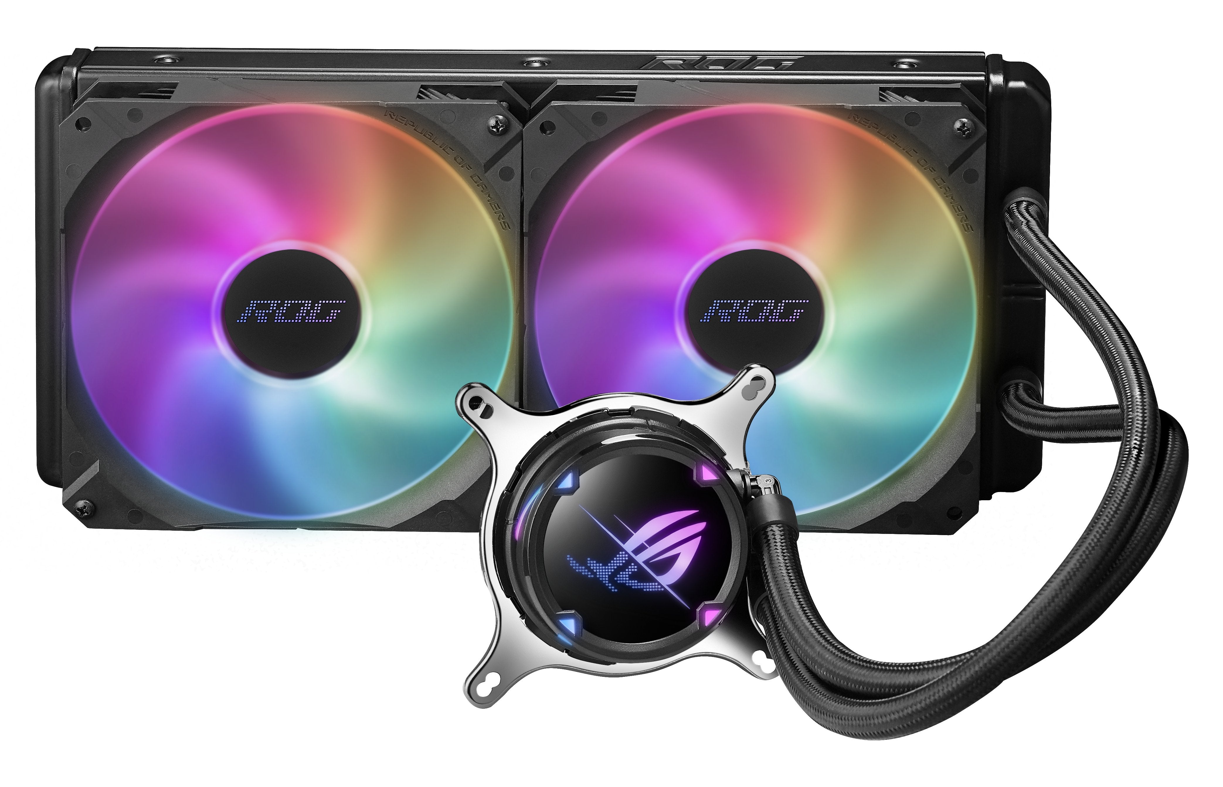 EAN 4711081885641 - ASUS ROG STRIX LC II 280 ARGB Procesador Sistema de refrigeración líquida todo en uno 14 cm Negro 1 pieza imagen 7