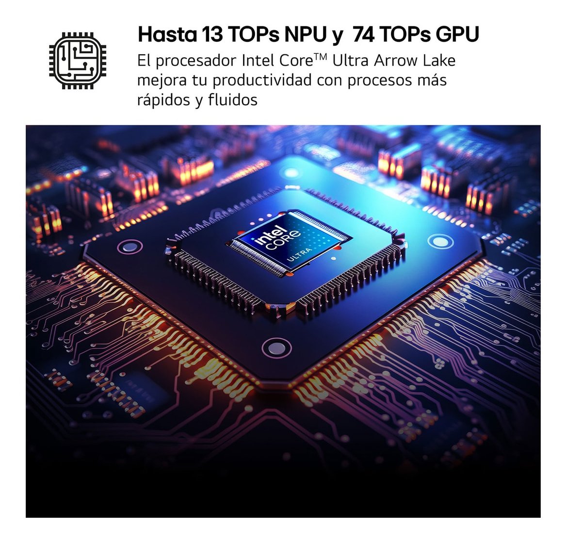 EAN 8806096666722 - LG Gram 14ZD90T-G.AX88B ordenador portatil Intel Core Ultra 7 255H Portátil 35,6 cm (14") WUXGA 32 GB LPD imagen 7