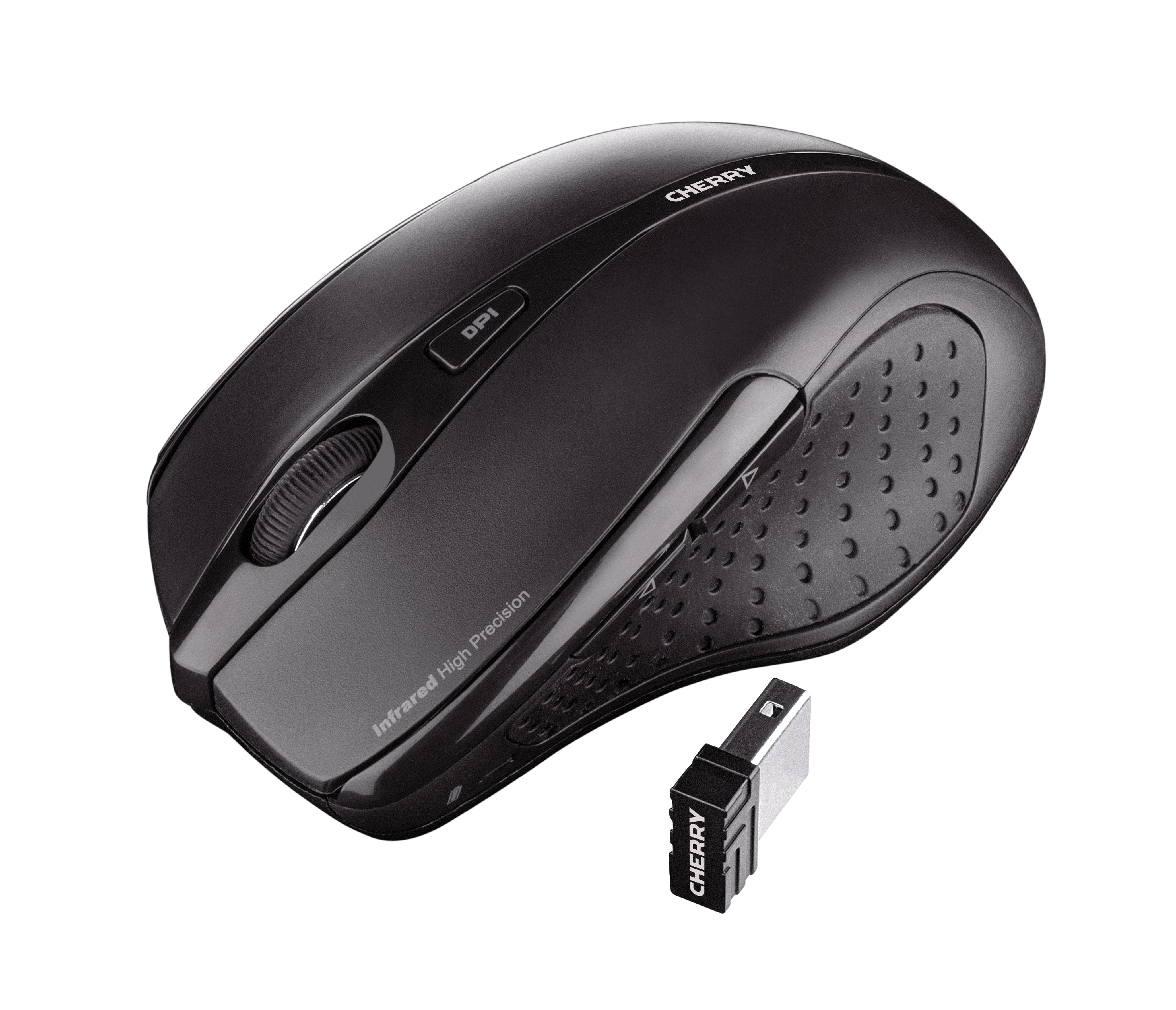 Cherry Raton Inalambrico Mw 3000 Usb 5 Botones Negro