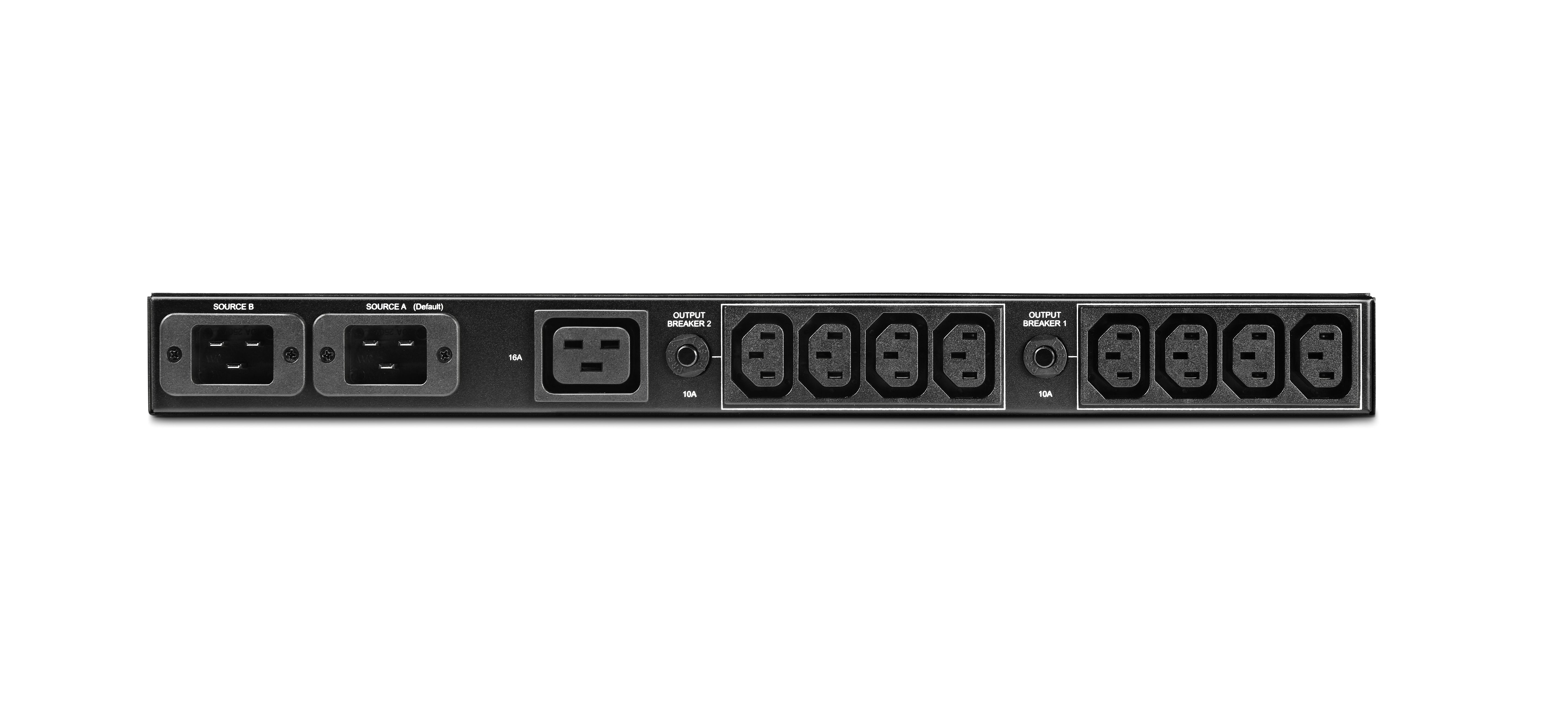 Sistema De Transferencia Automático Salicru Sps.16.Ats 16a Panel Lcd Entrada 2*Iec Salida 1*Iec Rs232 Usb 1u