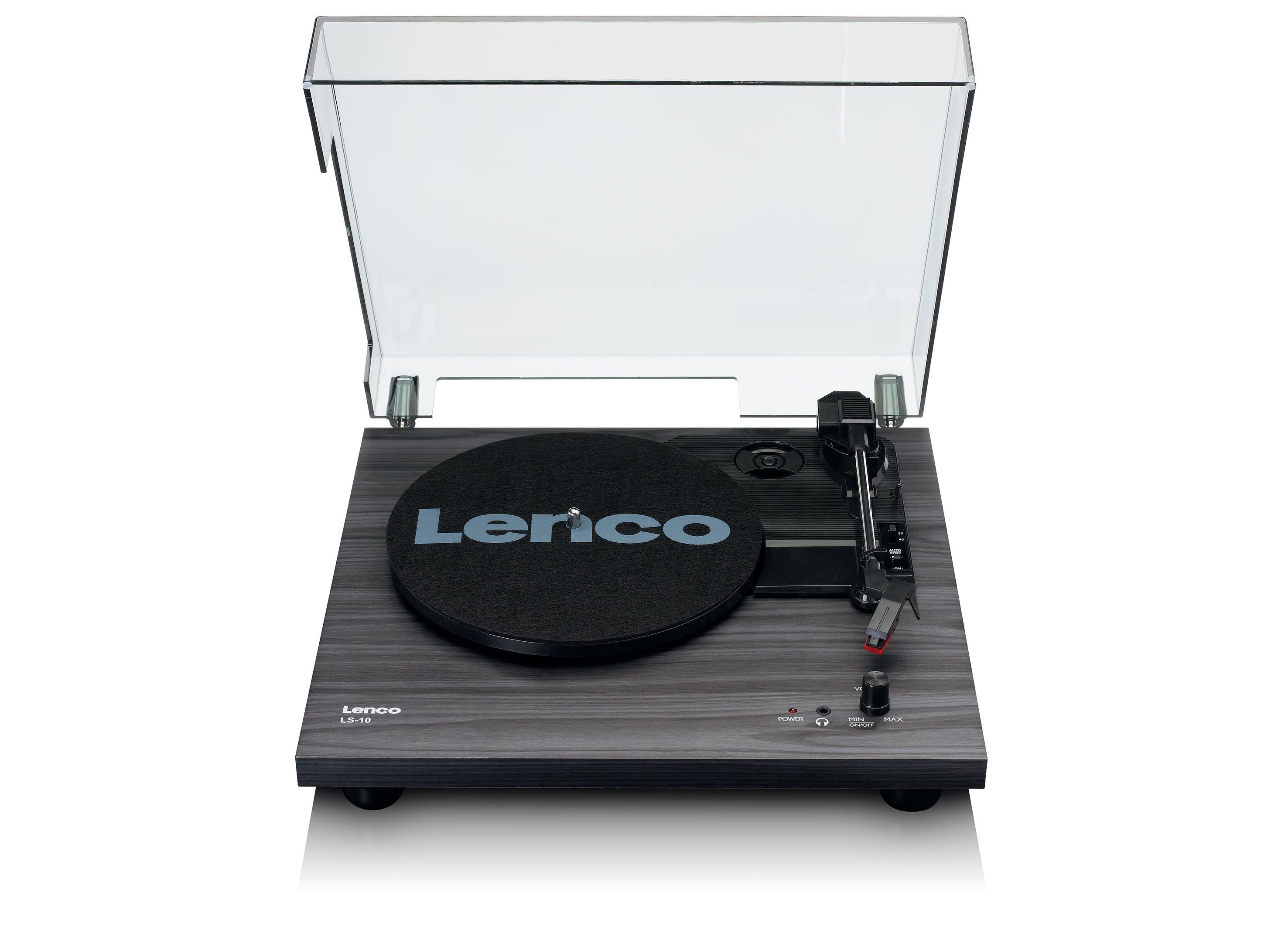 Lenco Ls-10 Tocadiscos De Tracción Por Correa Negro