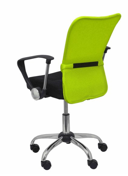 Silla Infantil Cardenete Respaldo Malla Verde Asie