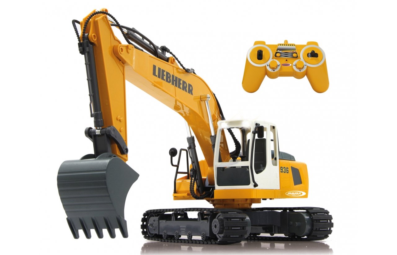 Jamara Excavadora Liebherr R936 1:20 2,4ghz Destruction-Set