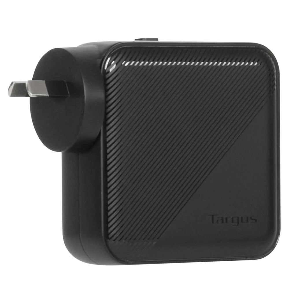 Cargador Adaptador Targus 100 W Gan Charger - Multi Port - With Travel Adapters