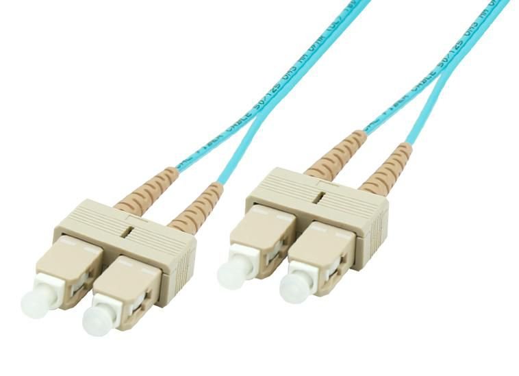 Sc/Upc-Sc/Upc 25m  Om3 Mm Duplex Lszh Od: 2mm, 0.3db