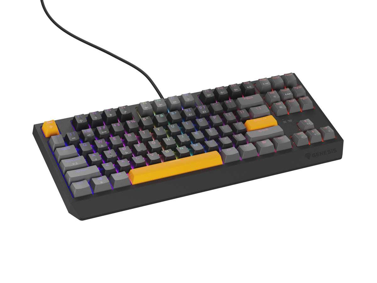 EAN 5901969443318 - GENESIS Thor 230 TKL Anchor Gray Positive Outemu Red teclado Juego USB + RF Wireless + Bluetooth QWERTY N imagen 4