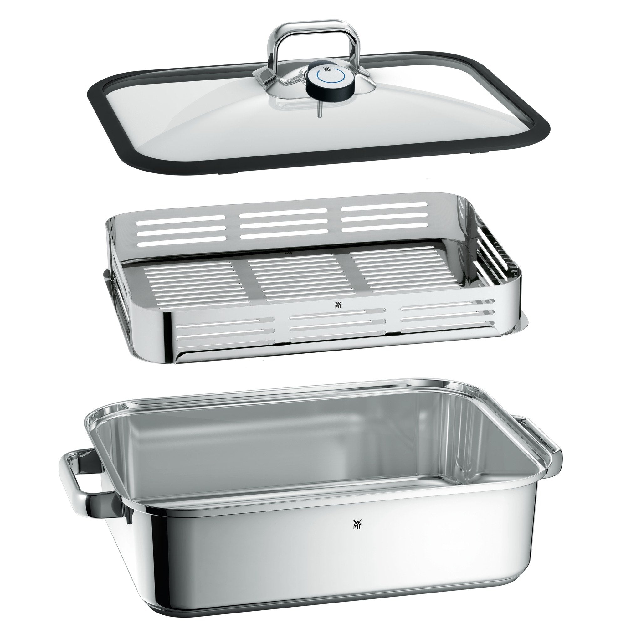 Wmf Vitalis Dampfgarer Mit Glasdeckel 6,5 L