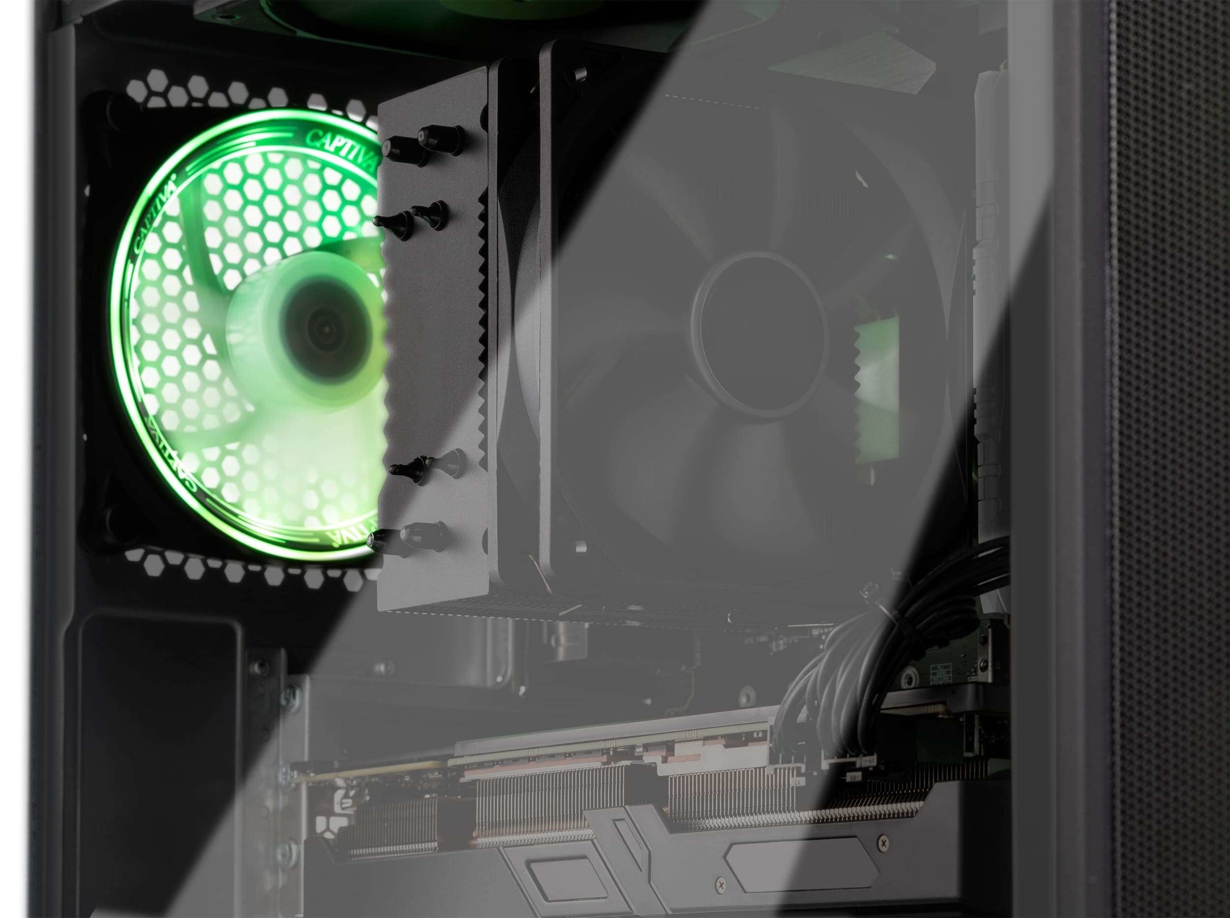 Captiva Highend Gaming Pc R89-503 Ryz7 7800x3d, 32gb Ddr5 Ram, 2tb M.2 Ssd, Rtx 5070 Ti W11 Home