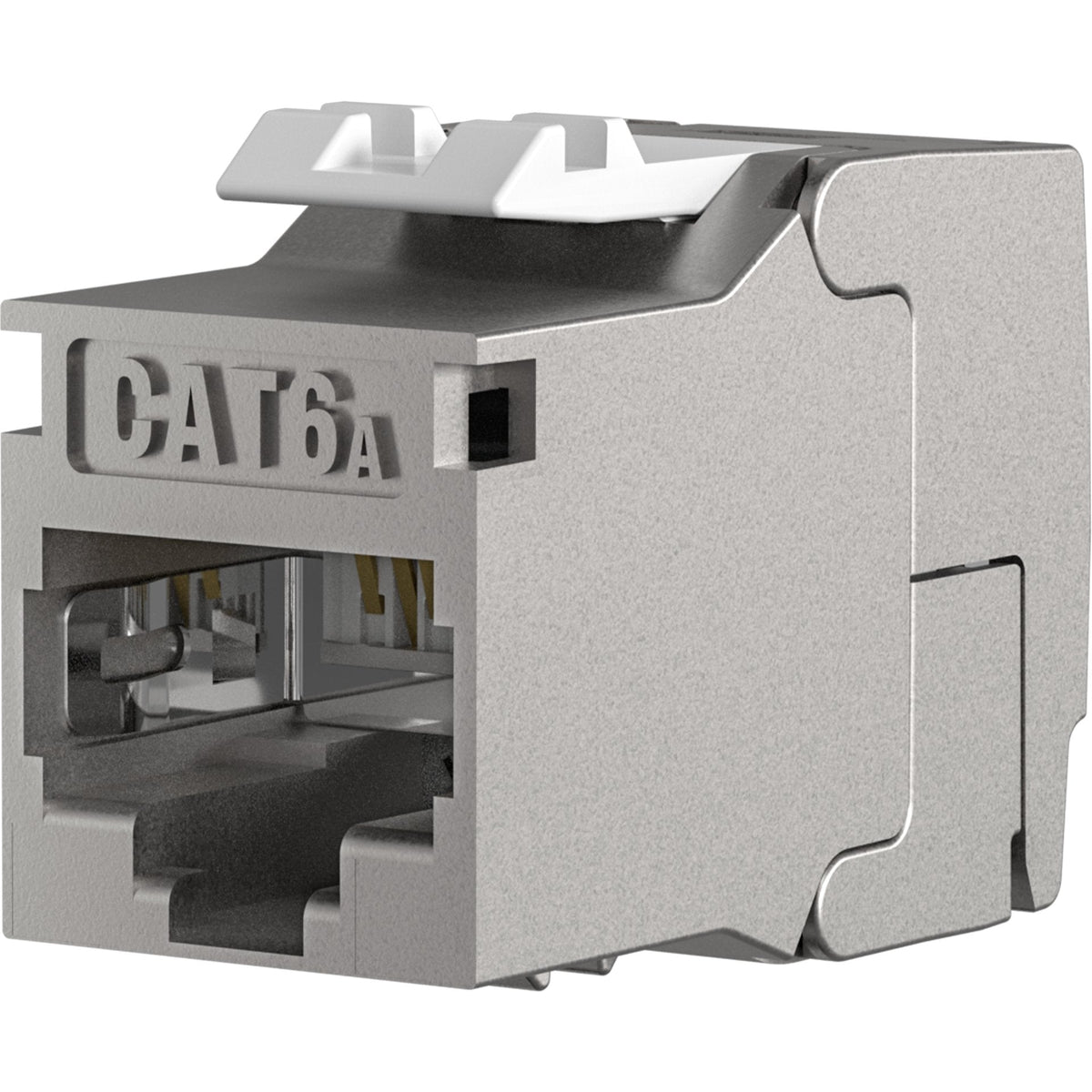 Efb Rj45 Keystone Slimline Shortbody Cat.6a Komponentenzertifiziert Plateado